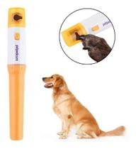 Lixador De Unhas a Pilha para Cães Gatos Cachorros Lixa de Unha Pet - Kit Lixador +3 Lixas