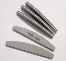 Lixas Banana Polidora 100/180 Honey Girl Cinza c/ 10 un