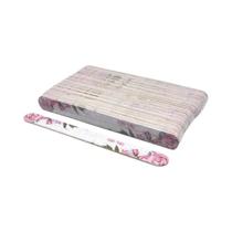Lixas De Unha De Madeira Com Design Floral, 50 Peças, Profissionais, Retas E Grossas, Suprimentos Lixas De Unha De Madeira Com Design Floral, 50 Peças, Profissionais, Retas E Grossas, Suprimentos