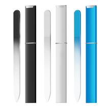 Lixas de Vidro para Unhas OHOO 240 Grit Pacote com 3 Unidades e Estojo Lixas de Vidro para Unhas OHOO 240 Grit Pacote com 3 Unidades e Estojo