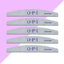 Lixas OPI Larga Dupla Face 100/180 Para Unhas lixas