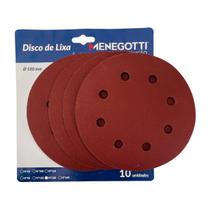 Lixas tiras autocolantes Lixadeira Parede 180mm Kit 10 Lixas Grão 180