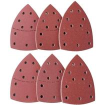Lixas Triangulares De 40-2000 Grits, 20 Peças, 11 Furos, Lixadeira Palm, Detalhe Multi Bosch 160A