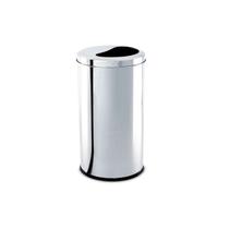 Lixeira 1/2 Lua Brinox Decorline 12 Litros Ø20 x 44cm Aço Inoxidável