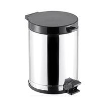 Lixeira 10,5 litros com Pedal em Aço Inox Viel
