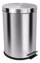 Lixeira 12 Litros Com Pedal Aço Inox Cesto Interno Removível Lixeira 12 Litros Com Pedal Aço Inox Cesto Interno Removível