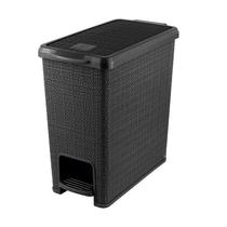 Lixeira 12,0l c/ped.pt juta nitro Lixeira 12,0l c/ped.pt juta nitro
