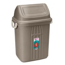 Lixeira 19 Litros Cesto De Lixo Tampa Basculante Com Alças Para Áreas Externas - 279/20 Sanremo Lixeira 19 Litros Cesto De Lixo Tampa Basculante Com Alças Para Áreas Externas - 279/20 Sanremo