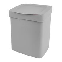 Lixeira 2,5 Litros Cesto De Lixo Plástica Com Tampa Bancada Pia Cozinha - 1132.1-26 Utility Lixeira 2,5 Litros Cesto De Lixo Plástica Com Tampa Bancada Pia Cozinha - 1132.1-26 Utility