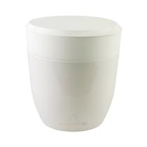 Lixeira 2,5 Litros Redonda Cesto Lixo Bancada Cozinha Escritório Banheiro Branca - 403055 Crippa