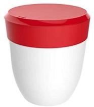 Lixeira 2,5 Litros Redonda Cesto Lixo Bancada Cozinha Escritório Banheiro Branca - Crippa