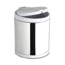 Lixeira 2,5l pia inox c/tp viel