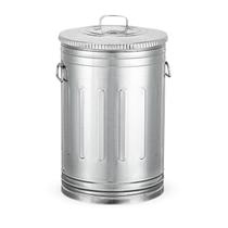 Lixeira 30 litros lata de lixo americana aço galvanizado Lixeira 30 litros lata de lixo americana aço galvanizado