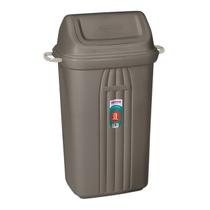 Lixeira 30l Com Tampa Basculante Plástico Alças Cesto De Lixo Áreas Externas - SR283 Sanremo Lixeira 30l Com Tampa Basculante Plástico Alças Cesto De Lixo Áreas Externas - SR283 Sanremo