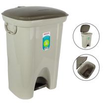 Lixeira 36 Litros De Pedal Com Alças Cesto Lixo Cozinha Banheiro Escritório - 298 Sanremo Lixeira 36 Litros De Pedal Com Alças Cesto Lixo Cozinha Banheiro Escritório - 298 Sanremo