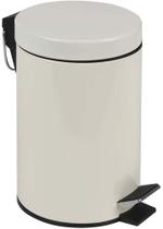 Lixeira 3L Com Pedal Inga Branca