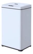 Lixeira 40l Smart Sensor Automatica Redonda Retangular cor:Branca Retangular