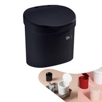 Lixeira 4L Cesto De Lixo Com Tampa Para Pia Cozinha - 10902 Coza Lixeira 4L Cesto De Lixo Com Tampa Para Pia Cozinha - 10902 Coza