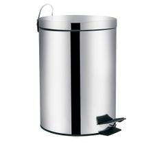 Lixeira 5 Litros Ágata em Inox com Pedal - MOR