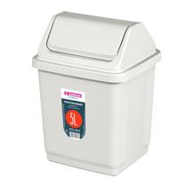 Lixeira 5 Litros Basculante Plástica de Pia Bancada Cozinha Bege - SR2205 Sanremo Lixeira 5 Litros Basculante Plástica de Pia Bancada Cozinha Bege - SR2205 Sanremo