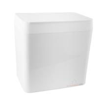 Lixeira 5 Litros Cesto De Lixo Com Tampa De Bancada Cozinha Escritório Branca - 403002 Crippa