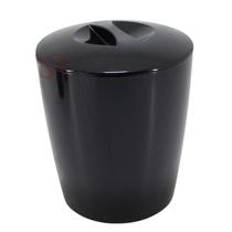 Lixeira 5 litros com tampa cromo vitra ou