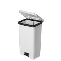 Lixeira 50 litros - profissional norma Anvisa Vigilânica Sanitária - Branco