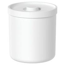 Lixeira 6 litros Bold Branca Ou Pequena 20,6x22,2cm para Banheiro Pia de Cozinha Escritório