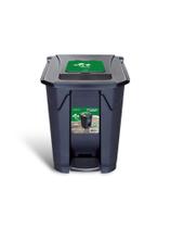 Lixeira 60L com Roda e Pedal: Mais Praticidade e Higiene sua Casa,com Tampa Click e Design Moderno