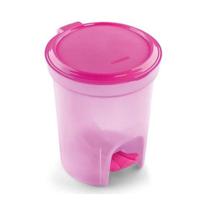 Lixeira 6,6L Infantil Com Pedal Rosa SR274/40 Sanremo