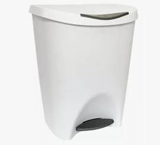 Lixeira 7,5L Cesto Pedal Lixo Banheiro Resistente Escritório Lixeira 7,5L Cesto Pedal Lixo Banheiro Resistente Escritório