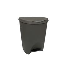 Lixeira 7,5l Cesto Pedal Lixo Banheiro Resistente Escritório
