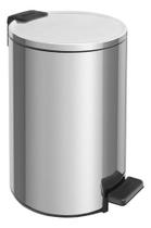 Lixeira Aço Inox 12 Litros Tramontina Loop C/ Pedal