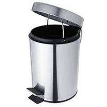 Lixeira Aço Inox 3 Litros Com Pedal Com Cesto Removível- Clink Lixeira Aço Inox 3 Litros Com Pedal Com Cesto Removível- Clink