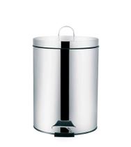 Lixeira Aço Inox 5 litros com pedal - MOR - Ágata