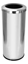Lixeira Aço Inox 50 Litros Com Aro