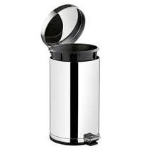Lixeira Aço Inox C/ Tampa & Pedal 15l