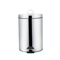 Lixeira Aço Inox Com Pedal 20 Litros Ágata 8224 MOR