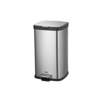Lixeira Aço Inox com Pedal e Cesto 20L Frame Brinox