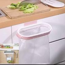 Lixeira Acoplável Para Cozinha Suporte Fácil De Saco De Lixo