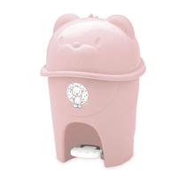 Lixeira Adoleta Bebê com Pedal Fofura 6,5L 0801 Lixeira Adoleta Bebê com Pedal Fofura 6,5L 0801