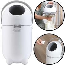 Lixeira Antiodor Fraldas Bebe Lixo Babybê Banheiro Cozinha Lixeira Antiodor Fraldas Bebe Lixo Babybê Banheiro Cozinha