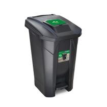 Lixeira Arqplast 60L com Roda e Pedal: Mais Praticidade e Higiene para sua Casa ou Escritório, com Tampa Click e Design Moderno