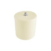 Lixeira Astra Ct4 6l Redonda Bege