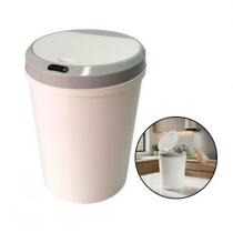 Lixeira Automática 12l Sensor Proximidade Cozinha Banheiro Branco
