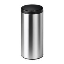 Lixeira Automática 50L Aço Inox com Sensor de Proximidade, Tampa Automática, Redonda 70,5x30cm