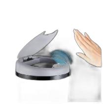 Lixeira Automatica 9 L Sensor Abertura Grande Branca