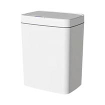 Lixeira Automática Branca Com Sensor, Inteligente E À Prova d'Água, Para Casa E Banheiro Lixeira Automática Branca Com Sensor, Inteligente E À Prova d'Água, Para Casa E Banheiro