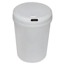 Lixeira Automática Com Sensor 12l - Praticidade e Higiene branca