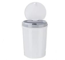 Lixeira Automática Com Sensor Que Abre Fecha Tampa 12 Litros